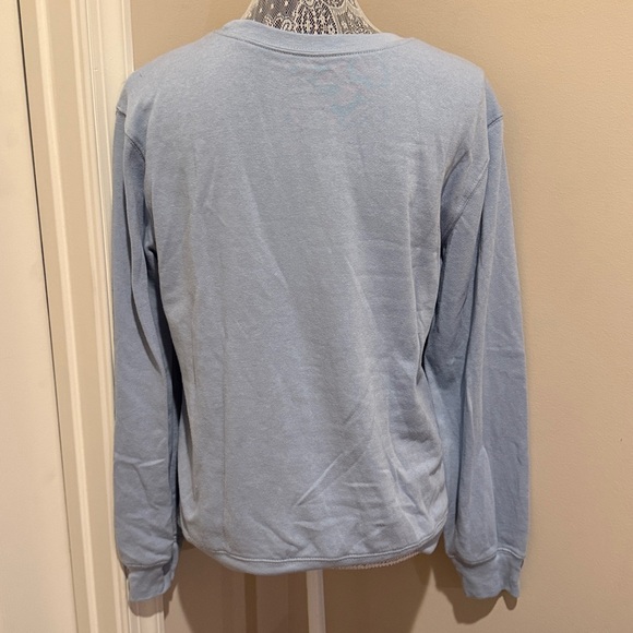 Blue Snoopy Sweatshirt with Rainbow size medium - Picture 2 of 5